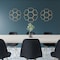 Ekena Millwork Florin Wood Fretwork Pierced Ceiling Medallion, Red Oak, 40"OD x 17 1/8"ID x 1/4"T CMWP40X40X0250FORO - alternate 7